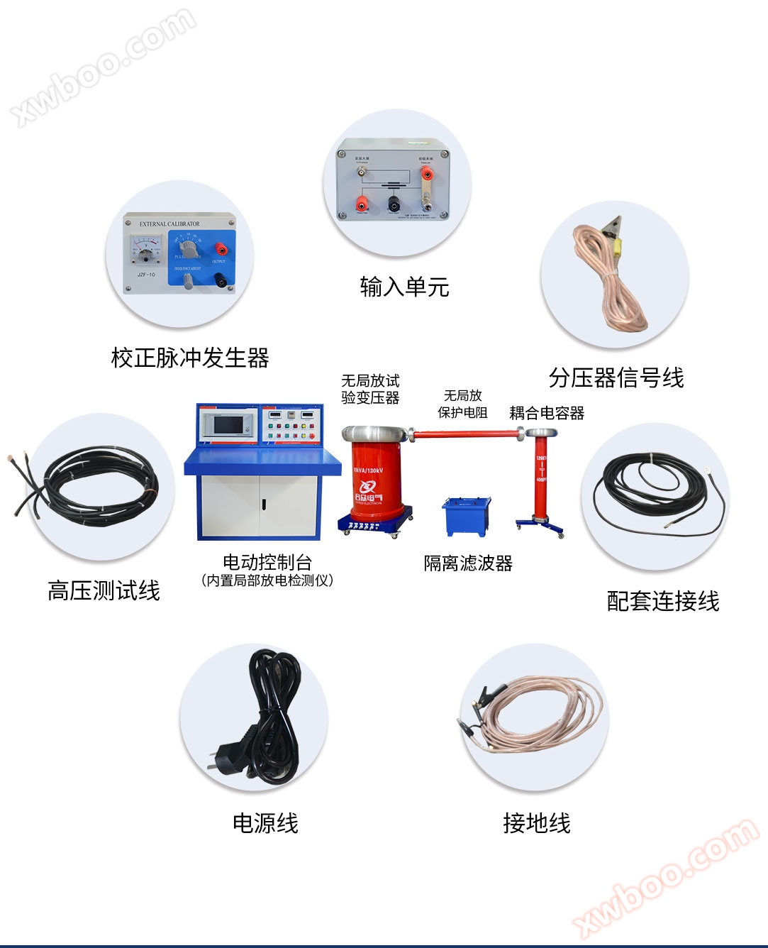 工频局部放电测试系统