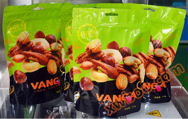 单工位给袋式包装机包装样式