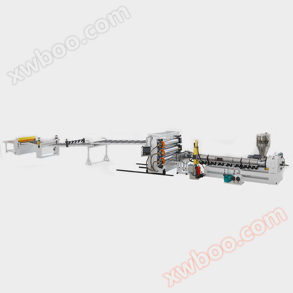 ABS/TPO/EVA/EPDM/PP/PE board sheet production line